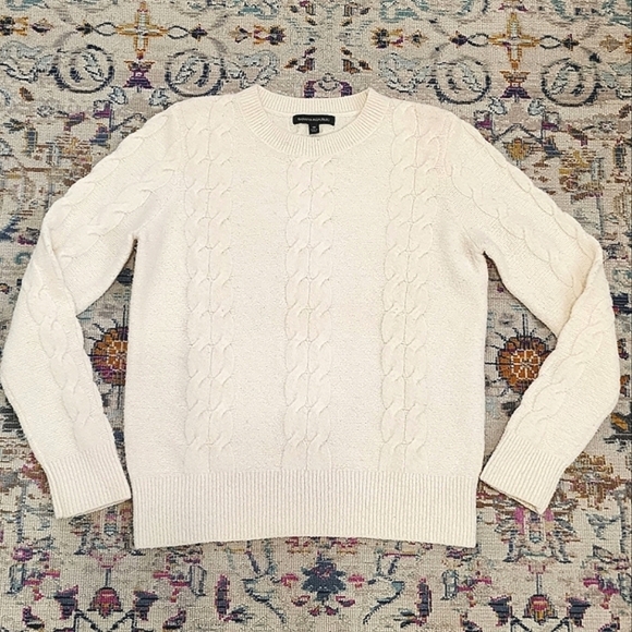 Banana Republic Womens Ivy Knit Pullover Sweaters Long Sleeve Cozy Warm, sz Md - Picture 1 of 12